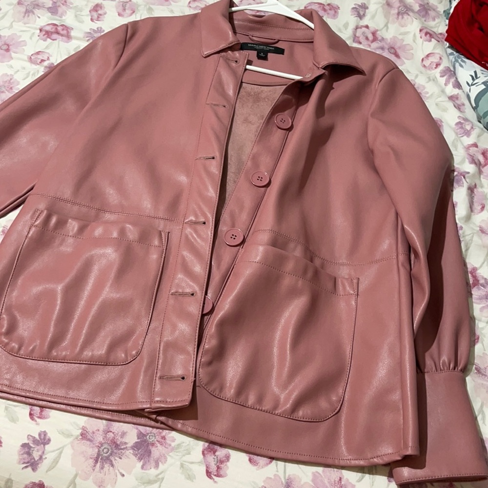 New leather jacket